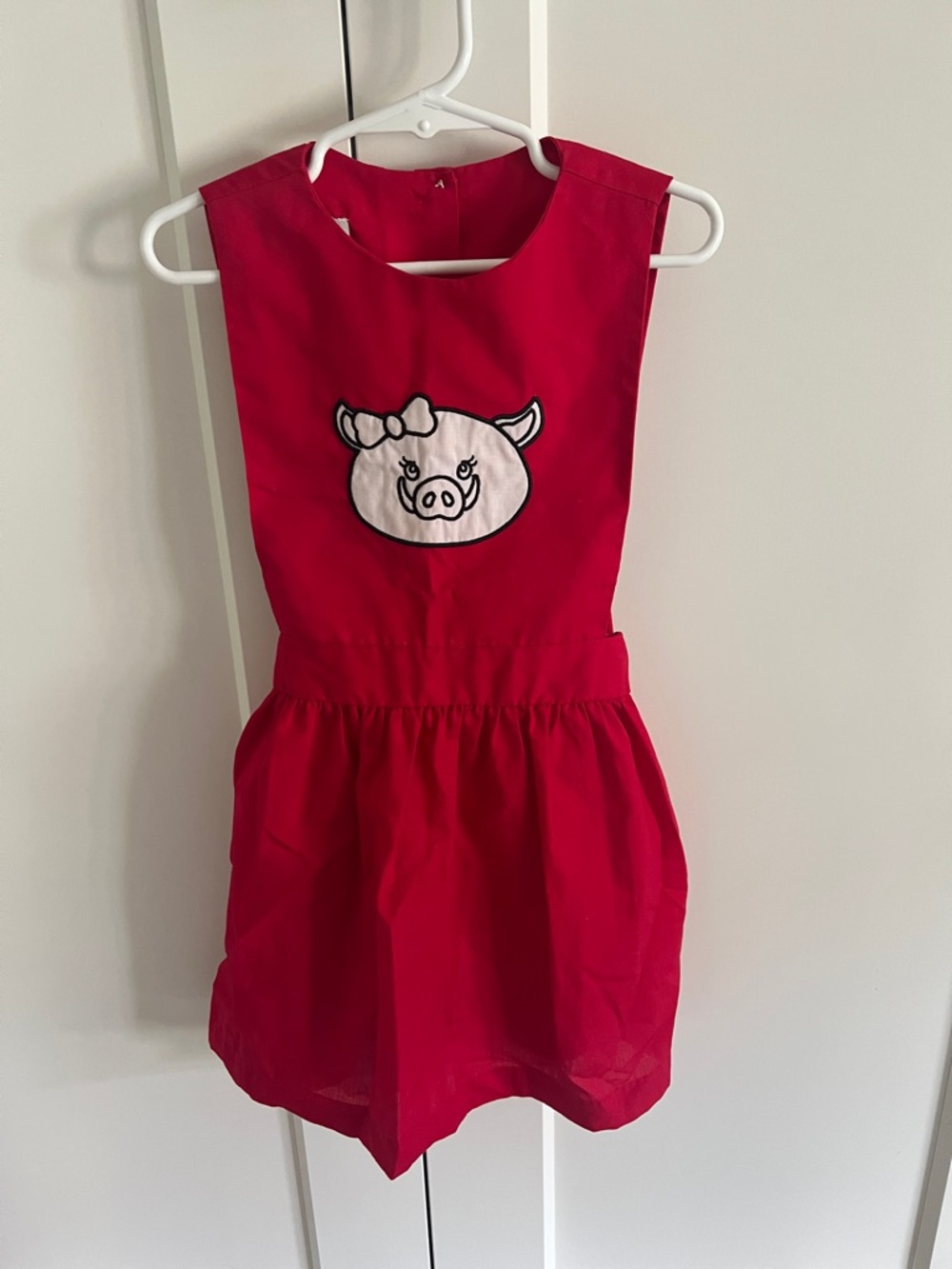Arkansas Razorbacks embroidered Hog dress